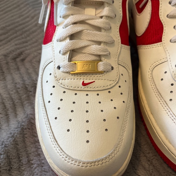 Nike Air Force Ones Red and white - Picture 5 of 6